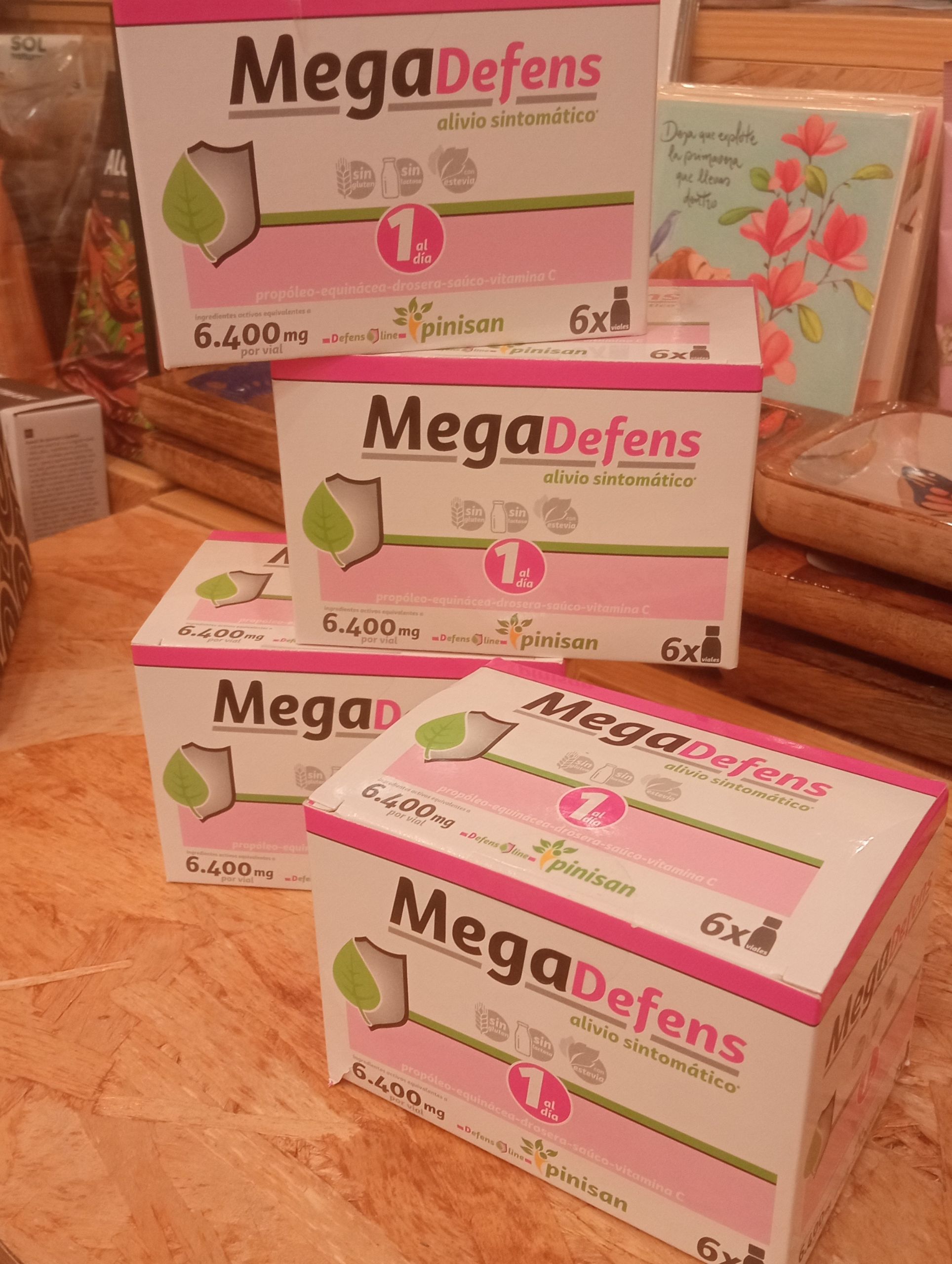 Megadefens viales bebibles para reforzar tu sistema inmunitario. En Herbolario Plaza de las Flores Murcia